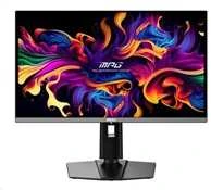 Žaidimų monitorius MSI MPG 271QRX, 26.5" QHD (2560x1440) QD-OLED, 360Hz, 0.03ms, HDR, USB-C