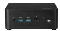 Mini stacionarus kompiuteris MSI Cubi NUC 1MG-238BEU barebone Core 5 / Wi-Fi 6E + BT / 2×2.5 Gbps (juodas)