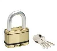 „MasterLock Master Lock“ spyna, pagaminta iš laminuoto plieno (64 mm), M15BEURDLF