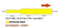 Niimbot RXL12.5*109-65 Gelton termo etiketės