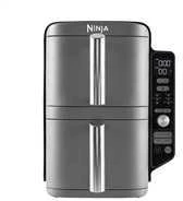 Karšto oro gruzdintuvė Ninja Double Stack XL, 2 lygių, 9,5 l, SL400EU, Tamsiai pilka