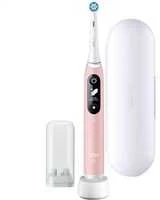 Oral-B Dantų šepetėlis + Travel Case | iO6 | Įkraunamas | Suaugusiems | Šepetėlių skaičius galvutės įeina 1 | Number of teeth brushing modes 5 | Rožinė