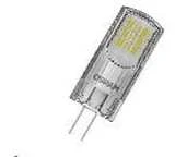 Osram LED PIN 12V Clear 28 Non-dim | G4 | 2.2 W | Warm Baltas