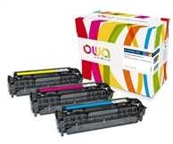OWA Armor toner pro HP Color Laserjet Pro300 M351, M375, Pro400 M451, M475, 3x2600 stran, CF370AM, C+M+Y