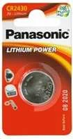 Baterija 3V 280mAh CR2430 PANASONIC CR2430L1BP