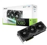 Vaizdo plokštė PNY Technologies PNY GeForce RTX 5080 su trijų ventiliatorių NVIDIA 16 GB GDDR7