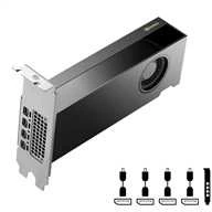 PNY NVIDIA 2000 Ada 16 GB LowProfile OEM versija PCI-Express x16 Gen 4.0, dvigubas lizdas, 16 GB GDDR6 ECC 128 bitų, HDCP 2.2 ir HDMI 2.0 palaikymas su opt. Adapteris 4x Mini DP 1.4a 1x LP laikiklis