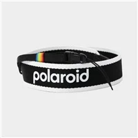 POLAROID CAMERA STRAP FLAT Juodas & Baltas