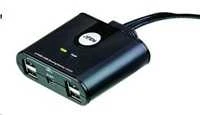 Aten 2 prievadų USB 2.0 periferinio bendrinimo įrenginys | Aten | USB 2.0 | 2 x 4 USB 2.0 periferinio bendrinimo jungiklis