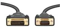 Kabelis Value DVI- A - D- Sub (VGA) 2m juoda (11.99.5420)
