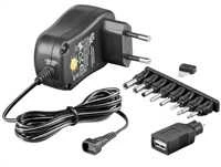 „Goobay“ universalus maitinimo šaltinis 3 V - 12 V, maks. 18 W