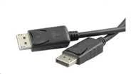 DisplayPort laidas su fiksatoriais