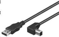 Kabelis USB PremiumCord USB-A - USB-B 2 m Juodas (ku2ab2-90)