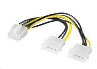 „Goobay“ | Maitinimo kabelis / adapteris kompiuterio vaizdo plokštėms, PCI-E į PCI Express 8 kontaktų | 93241