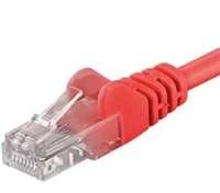 PremiumCord PremiumCord Patch kabelis UTP RJ45-RJ45 CAT6 5m raudona