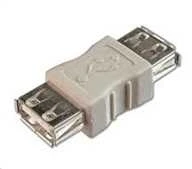 Baltas USB A moteriškas adapteris