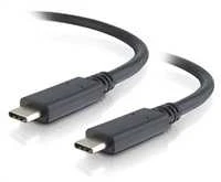 PremiumCord USB-C kabelis (USB 3.2 kartos 2x2, 5A, 100W, 20Gbit/s) černý, 2m