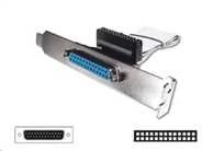 Premiumcord Assmann Electronic ASSMANN lizdo laikiklis lygiagretus D-Sub25 0,25m 2x13pin masinis