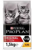 Purina Pro Plan Original Kitten vištiena 1.5kg pašaras kačiukams