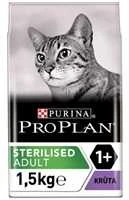 Purina Pro Plan Sterilised Cat kalakutiena 1.5kg pašaras sterilizuotoms katėms