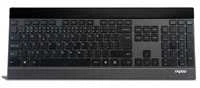 RAPOO klaviatūra E9270p USB, multimedija, belaidė, juoda, CZ