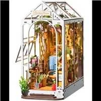 Robotime Mini namas 3D konstruktorius GARDEN HOUSE