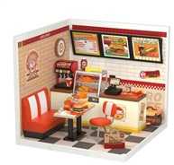 Robotime Mini namas 3D konstruktorius Yum Yum Burgers