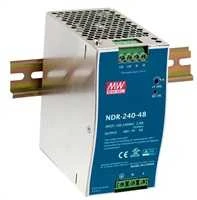 ĮKROVIKLIS pramoninis PLANET PWR-240-48 240W DIN RAIL