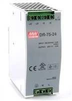 Planet PWR-75-24, "Mean Well Industrial Power Supply" DIN, 24 V DC, 75 W