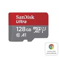 SanDisk Ultra Micro SDXC 128 GB 10 klasės UHS-I/U1 A1 kortelė (SDSQUAB-128G-GN6FA)