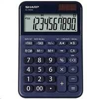 Sharp EL-M335BBL tamsiai mėlynas stalinis skaičiuotuvas