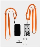 SmallRig 5300 FilMov Phone Shoulder Strap Oranžinis