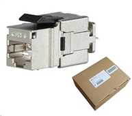 Juodos Solarix Keystone STP CAT6 RJ45 replės, skirtos SXKJ-on-BU