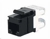 Solarix Keystone CAT5E UTP RJ45 juodas SXKJ-5E-UTP- BK