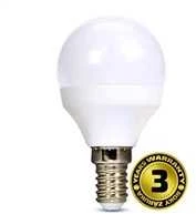 Solight LED lemputė, miniglobėlis, 6W, E14, 4000K, 510lm, baltas