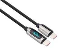 Solight Kabelis USB-C (M) - USB-C (M) 2m juoda