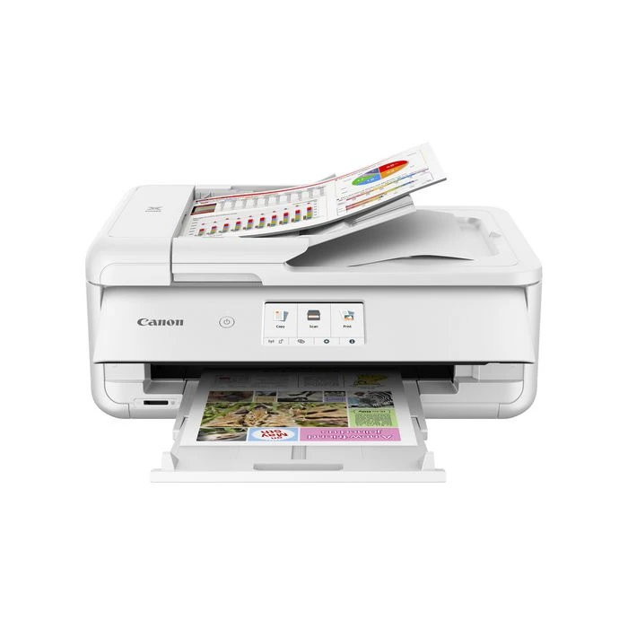 Spalvotas rašalinis spausdintuvas Canon Pixma TS9551Ca, A3, Wi-Fi, Baltas