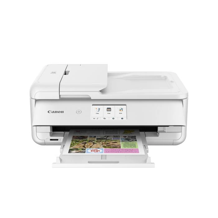 Spalvotas rašalinis spausdintuvas Canon Pixma TS9551Ca, A3, Wi-Fi, Baltas