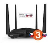 Maršrutizatorius belaidis Tenda AC10 (xDSL (kabelio jungtis LAN), 2,4 GHz, 5 GHz)