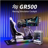 „Thermaltake Racing Simulator Cockpit GR500“ „Snow“ Baltas mažmeninė prekyba (Speditionsversand)