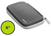 Senti TomTom 9UUA.001.64 navigatoriaus dėklas 15,2 cm (6") Įmautė Juoda, Pilka