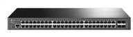 Šakotuvas TP-LINK JetStream TL-SG3452XP - Komutatorius - L2+ - Valdomas - 48 x 10/100/1000 (PoE+)
