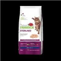 Natural Trainer Cat Adult Sterilised kalakutiena su kalakutiena 10kg