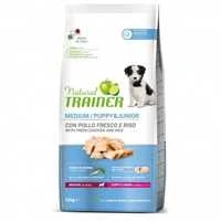 Natural Trainer PUPPY/JUNIOR MEDIUM (Vištiena) 12kg