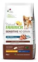 Natural Trainer ADULT DOG SENSITIVE NO GRAIN Mini TROUT upėtakis 2kg (6)