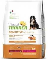 Natural Trainer ADULT DOG SENSITIVE be gliuteno Medium/Maxi su lašiša 3kg