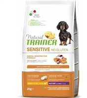 Natural Trainer DOG SENSITIVE be gliuteno MATURITY MINI (lašiša) 2kg (6)