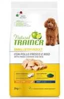 Trainer Natural Adult Mini sausas maistas su vištiena mažų veislių šunims 2kg