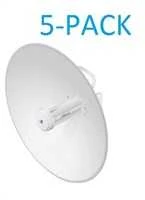 UBIQUITI PBE-5AC-Gen2-5 5 Pack Ubiquiti PowerBeam AC Gen2 25dBi 5GHz AC 450+ Mbps, GigE PoE, 400mm Dish