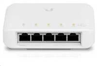 Maršrutizatorius „Ubiquiti USW-Flex“ vidinis/lauko 5 prievadų „Poe“ gigabito komutatorius su 802.3bt įvesties maitinimo palaikymu | „Ubiquiti“